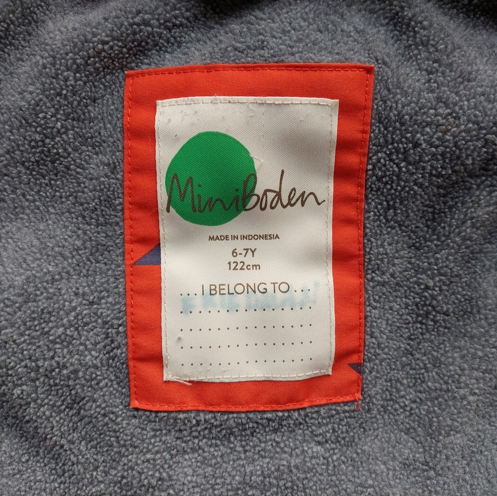 Mini Boden puffer coat 6-7 years - Picture 8 of 16